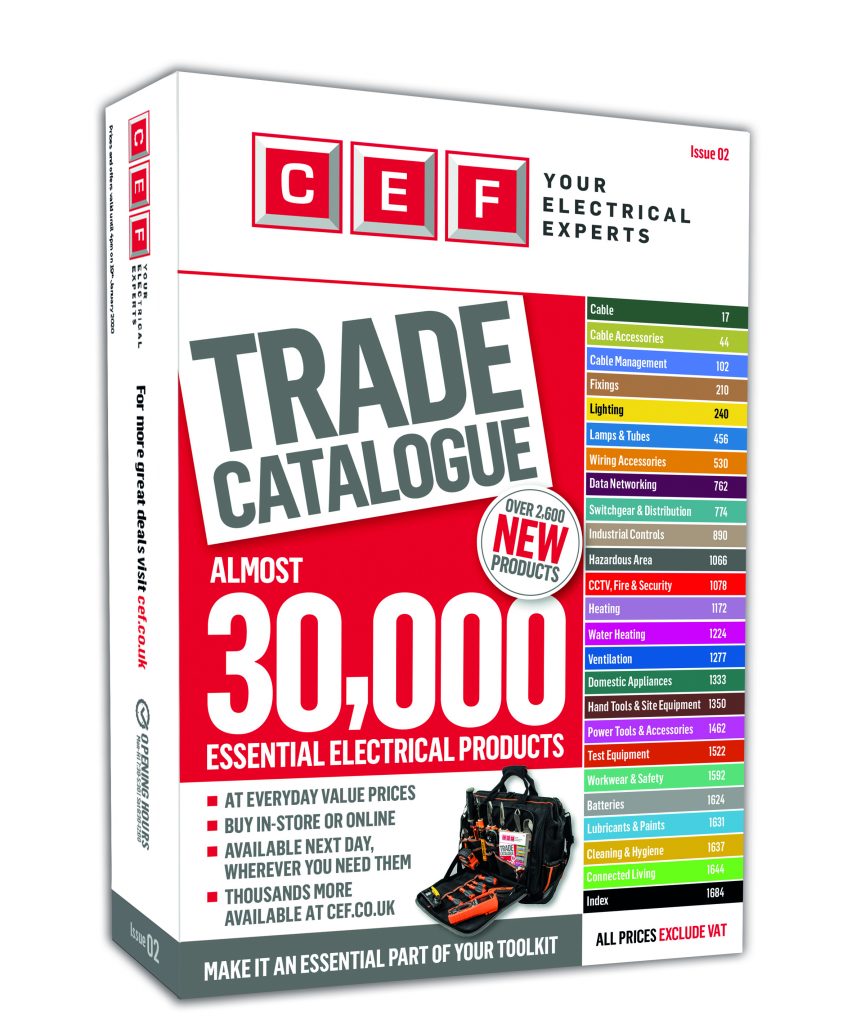 CEF launch second priced trade catalogue