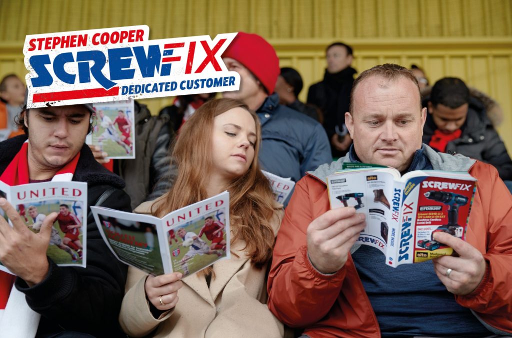 Screwfix Customer Stories Inspire Latest Football-Themed Campaign