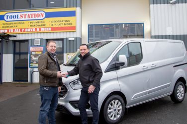 Wolverhampton Electrician Wins Toolstation Van