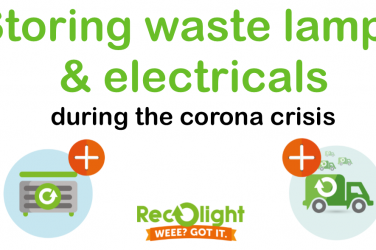 How To Store Waste Lamps And Electricals During The Corona Crisis