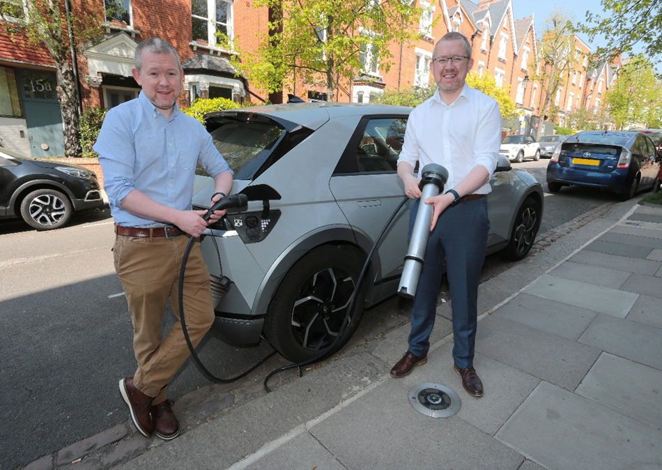 Flat and flush Trojan Energy EV chargers go live across London