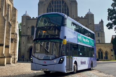 Turning Norwich buses green