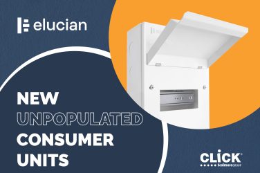 Click adds unpopulated consumer units to the Elucian range
