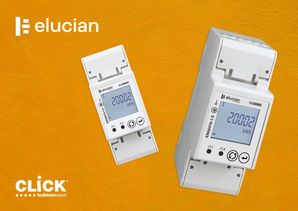 New Elucian 100A Single Phase Energy Meter from Click