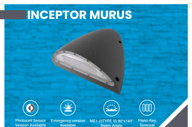 Ovia adds LED Wall Packs to its Floodlight range