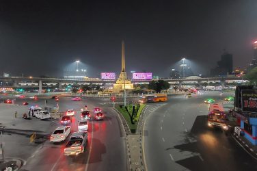 Energy-efficient LED solution transforms Bangkok's landmark roundabout