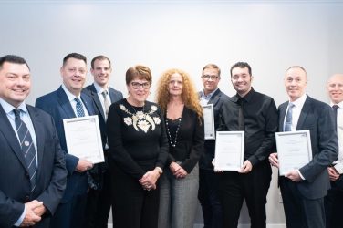 Dame Judith Hackitt presents the EAL Level 3 NVQ Diploma