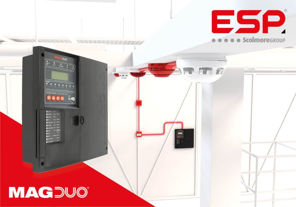 MAGDUO – the Two-Wire fire alarm system from ESP