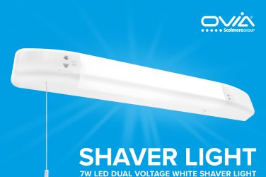Novus – a new dual voltage LED shaver light from Ovia
