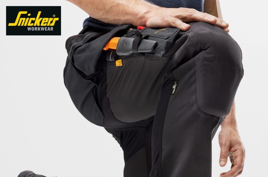 Snickers Workwear launches new integrated kneepad system