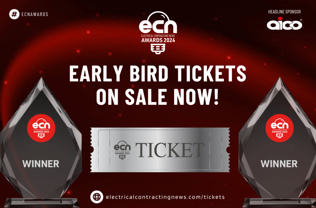 ECN Awards 2024 early bird tickets on sale now!