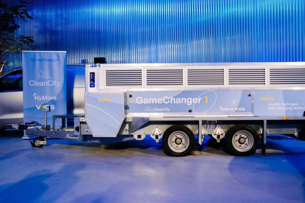 First hydrogen powered generator for fast charging of EVs