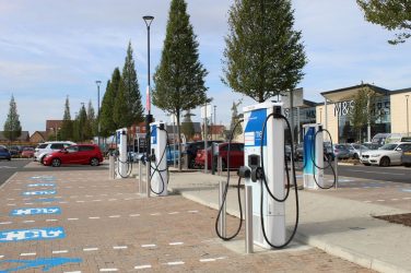 Rapid EV charging arrives at Maybird retail park