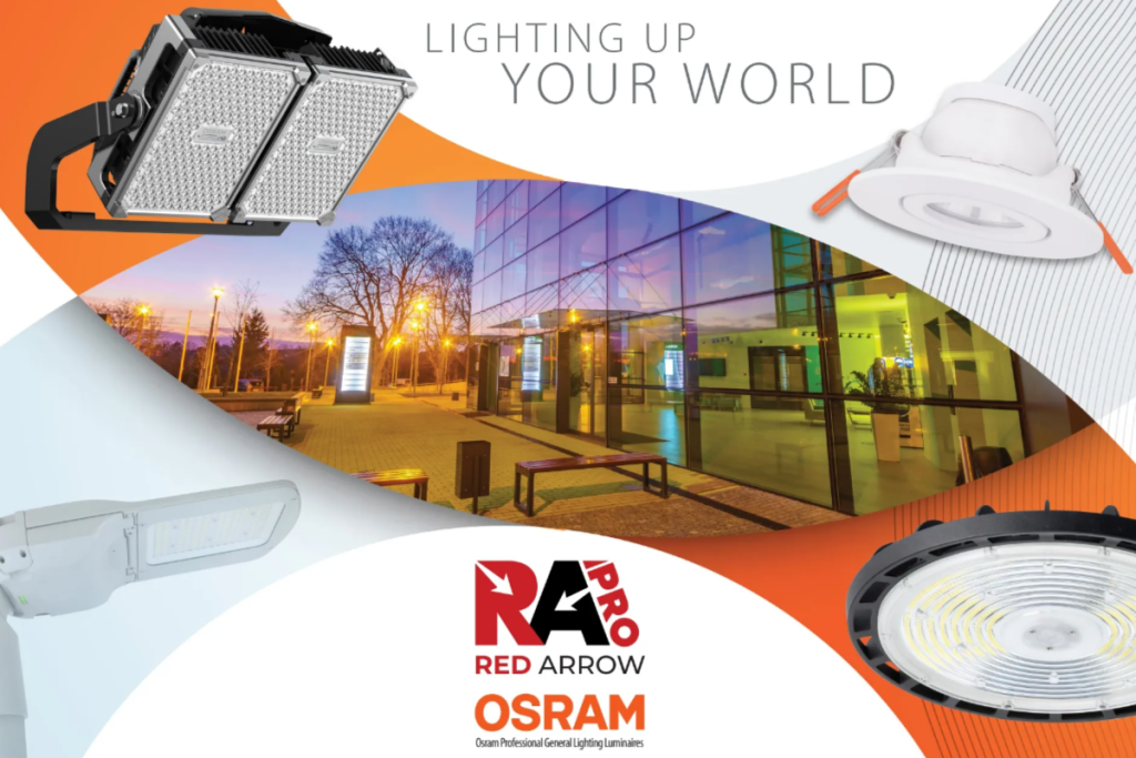 Red Arrow acquires license to distribute Osram luminaires