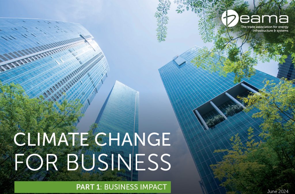 BEAMA launches climate change report