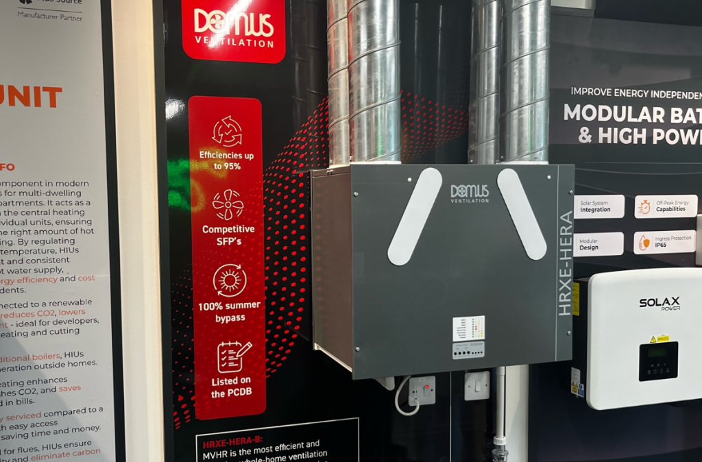 Domus Ventilation MVHR features in new SME Energy Centre