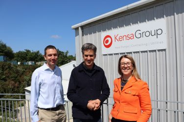Ed Miliband, the Shadow Secretary for Energy and Net Zero, has toured Kensa's Cornwall factory to see how some of the UK’s ground source heat pump solutions are being developed.