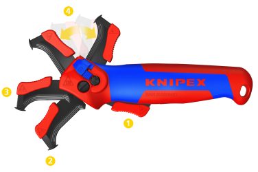 KNIPEX launches new stripping knife with guide shoe