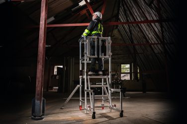 WernerCo announces new lightest low-level mobile podium