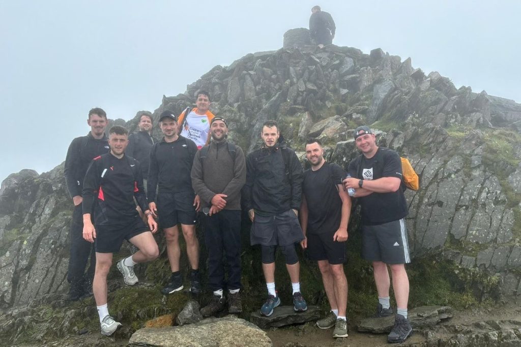 £2,000 raised for children’s hospital in Snowdon trek