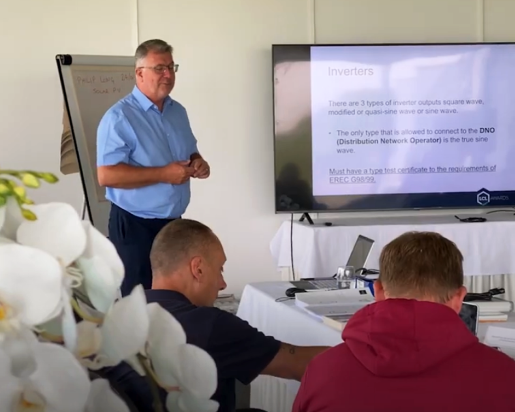 GTEC brings portable renewables training to the Isle of Man