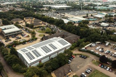 Solivus converts sunlight into savings in warehouse project