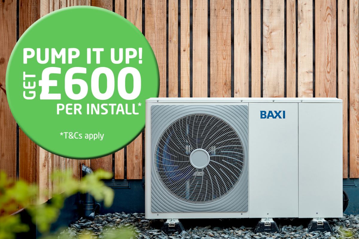 Baxi introduces heat pump cashback scheme