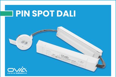 Ovia adds Pin Spot DALI to emergency lighting range