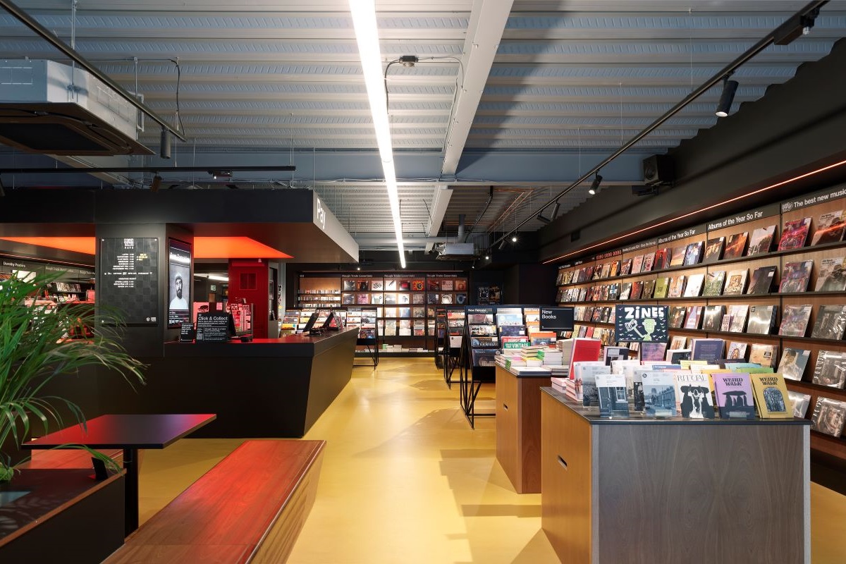 Light Forms provides illumination for Rough Trade Liverpool