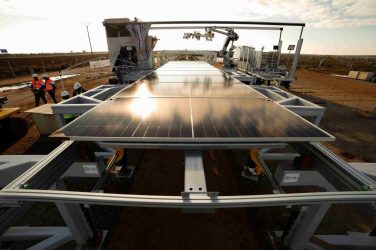 EDP tests construction of solar park with automation technology