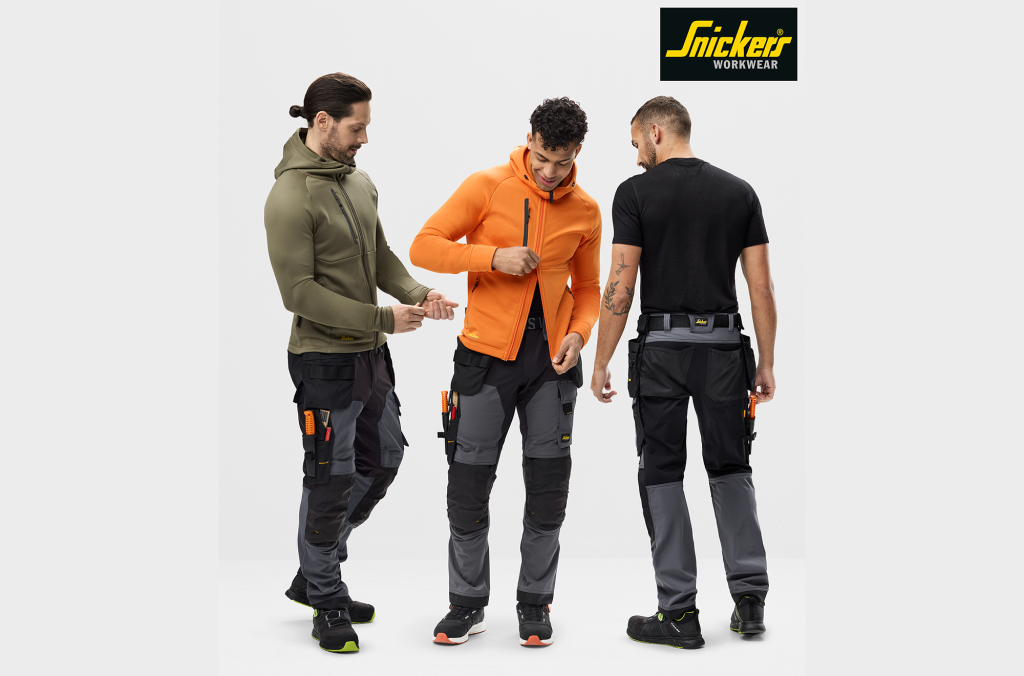 Snickers Workwear’s new softshell windproof trousers