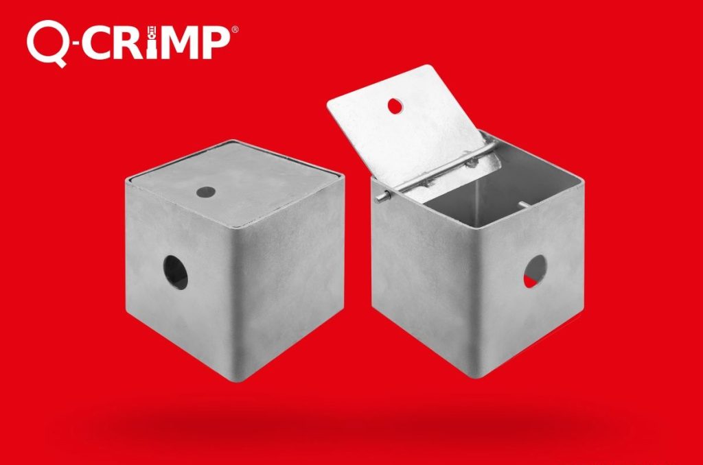 Unicrimp adds Galvanised Earthing Boxes to its Q-Crimp range