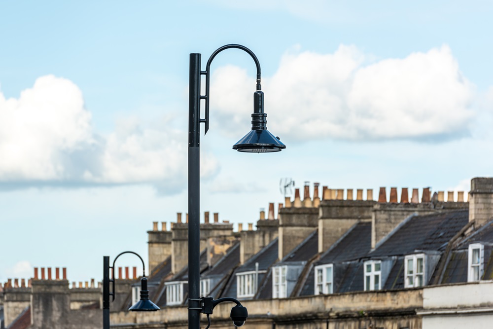 Acrospire lighting to preserve Bath's heritage