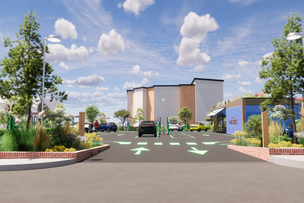 Construction begins on EV Charging Oasis