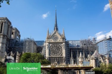 Schneider Electric contributes to Notre Dame restoration