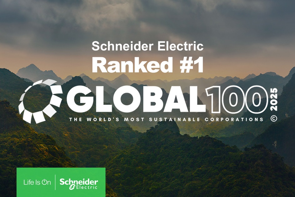 Schneider Electric named World’s Most Sustainable Corporation