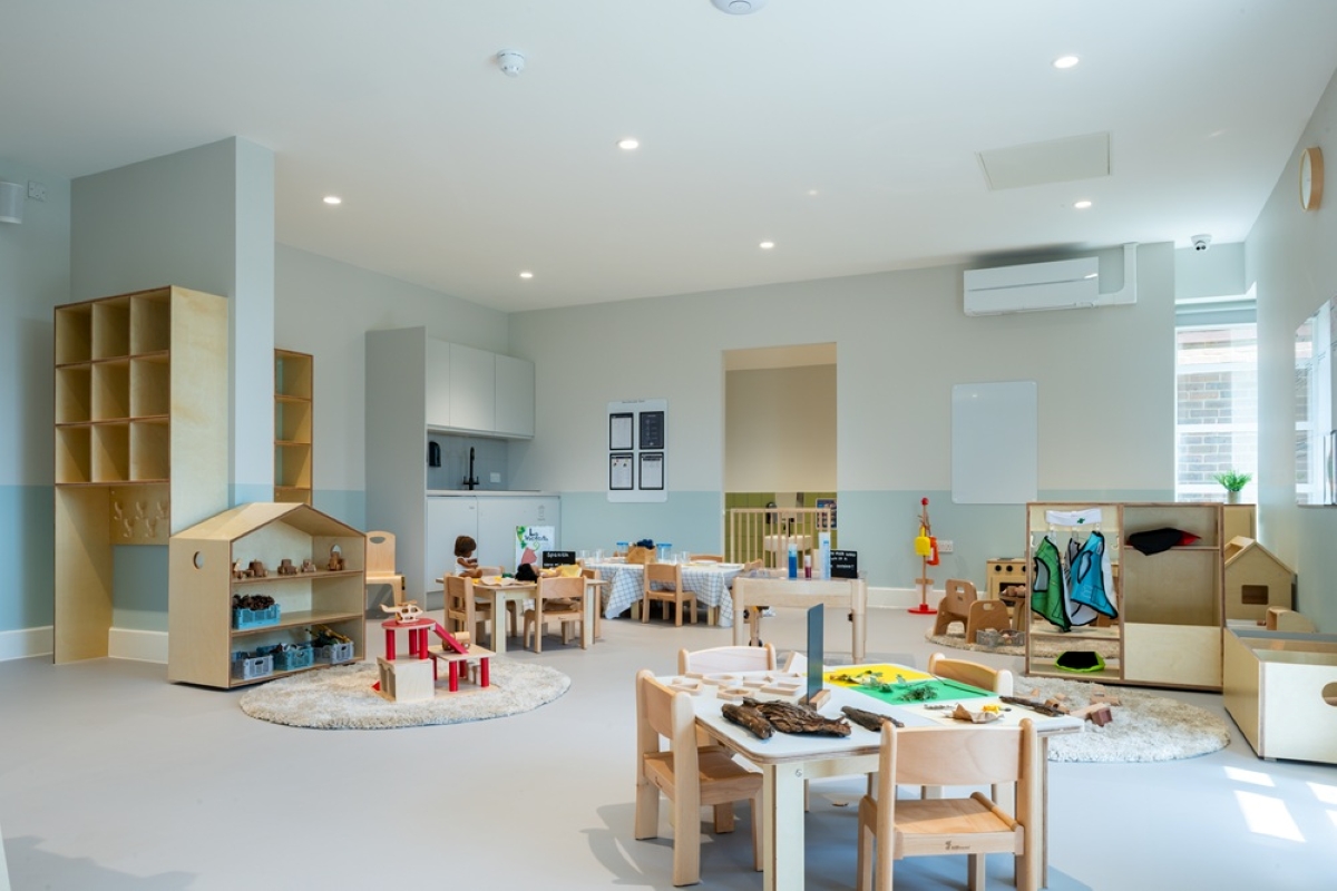 TRILUX supports flexible learning spaces in nursery rollout