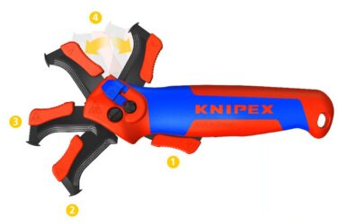 KNIPEX releases new electrician’s stripping knife
