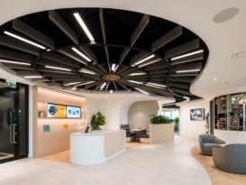 Light Forms creates custom lighting for Overbury office