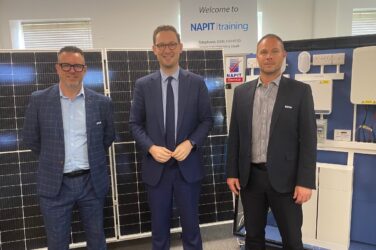 Darren Jones MP visits centre training electricians in Bristol