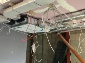 Domus Ventilation ducting installed at York aparthotel