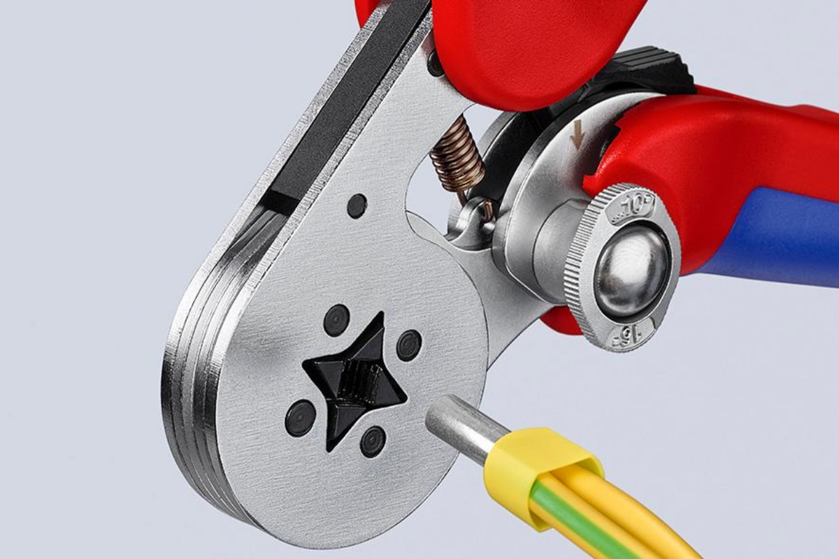 KNIPEX introduces new Self-Adjusting Crimping Pliers
