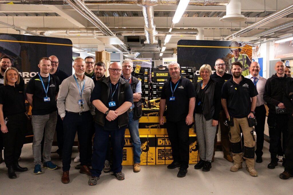 New College Durham teams up with DEWALT to grow the trades