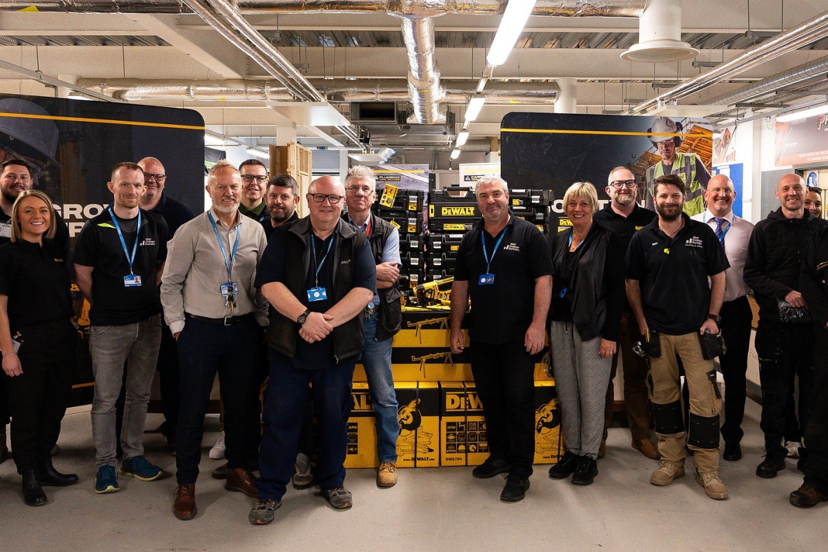 New College Durham teams up with DEWALT to grow the trades