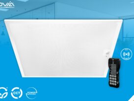 Ovia launches Inceptor Slate Backlit LED panels with PIR sensor