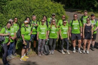 NAPIT leads sponsored walk on Bolsover Loop