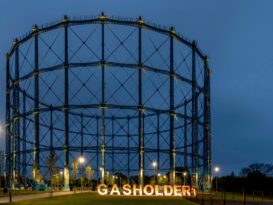 Thorn illuminates Granton Gasholder Park