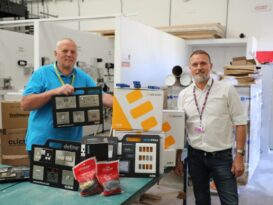 Scolmore Group donates products to Telford College