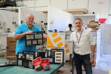 Scolmore Group donates products to Telford College