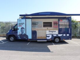 Drayton's training van to go on tour